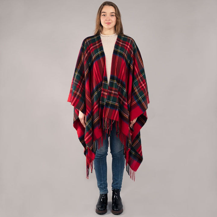 Alice Stewart Royal Modern Lambswool Serape