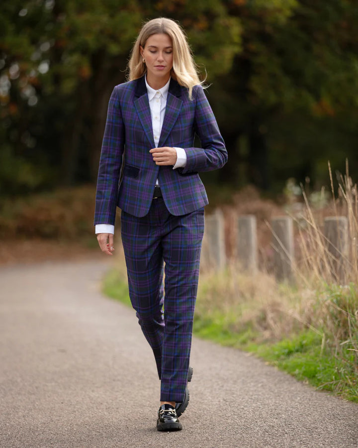 Ladies Tartan Trousers