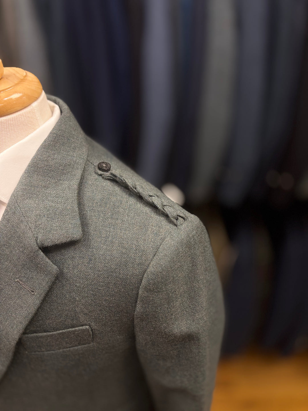 Waterfall Green Crail Jacket & Waistcoat - Discounted hire stock