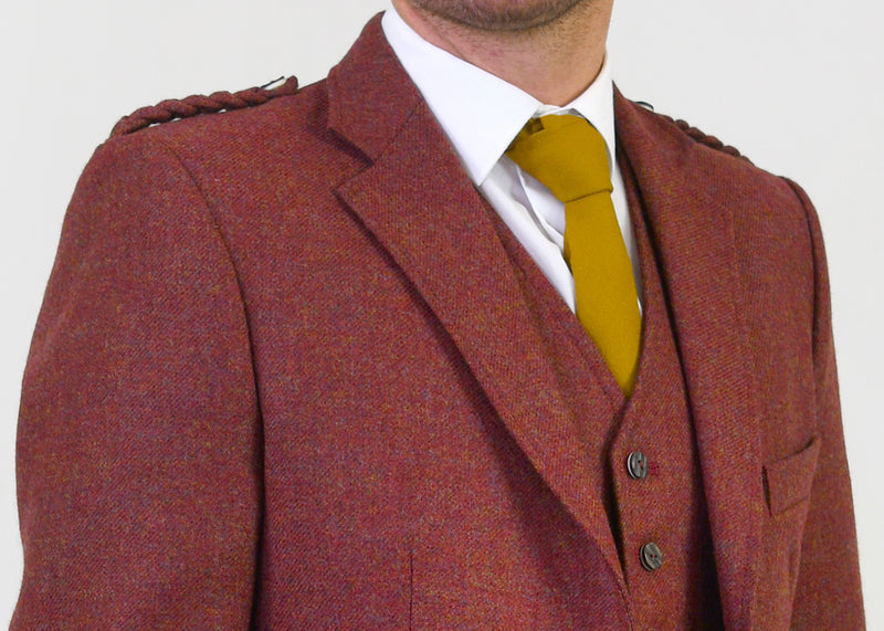 Redstart & Agate Tweed Crail Jacket and waistcoat CGE154