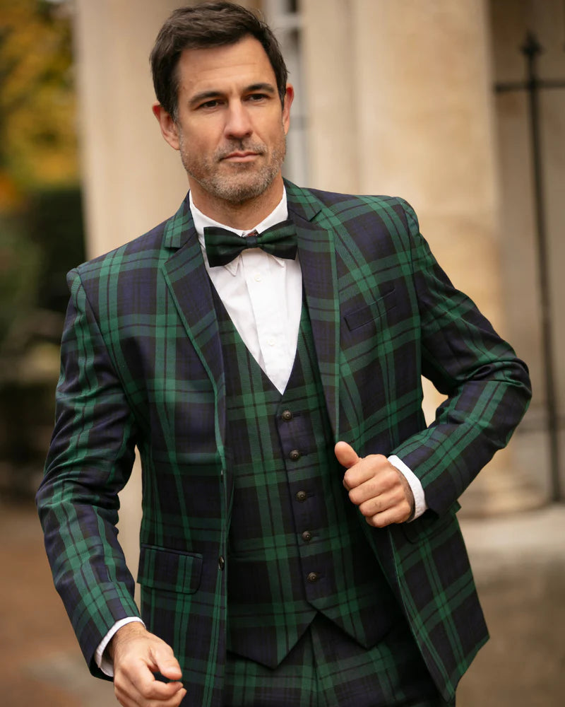 Black Watch Tartan Blazer