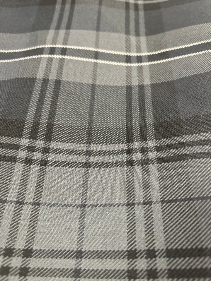 6 Yard Poly Viscose Football Kilt - Grey Hamilton - 34/36