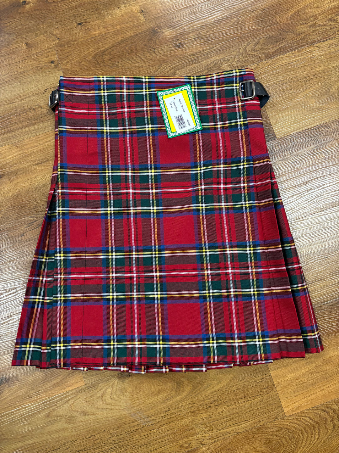 6 Yard Poly Viscose Football Kilt - Royal Stewart - 34/36