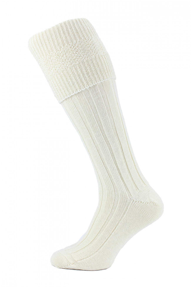 Kilt Socks - Cream