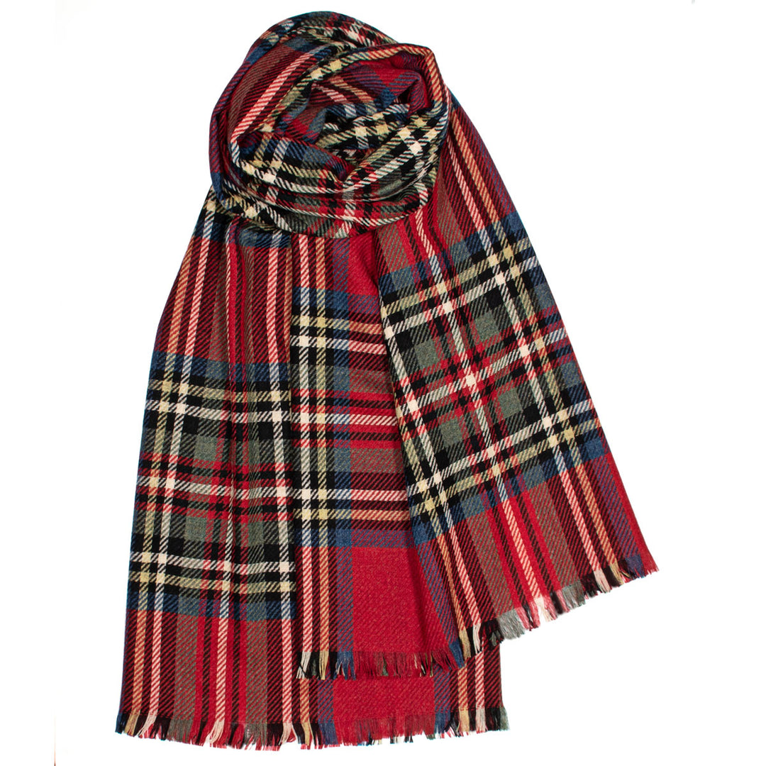 Royal Stewart Luxury Fine Wool Stole from Anderson Kilts