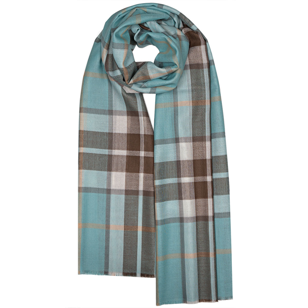 Thompson Opal Extra fine merino stole – Anderson Kilts