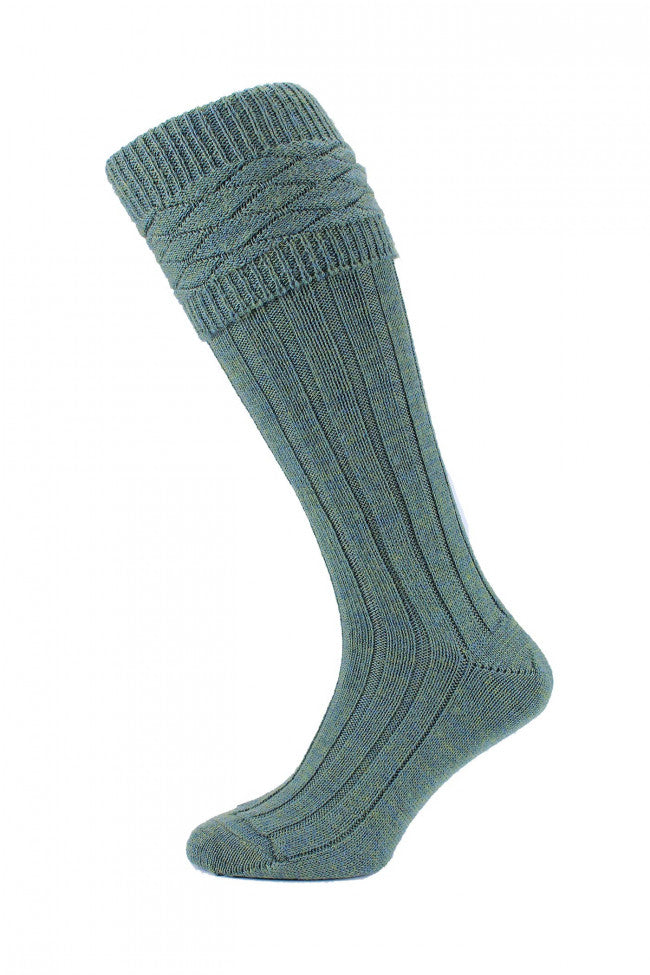 Kilt Socks - Lovat Green