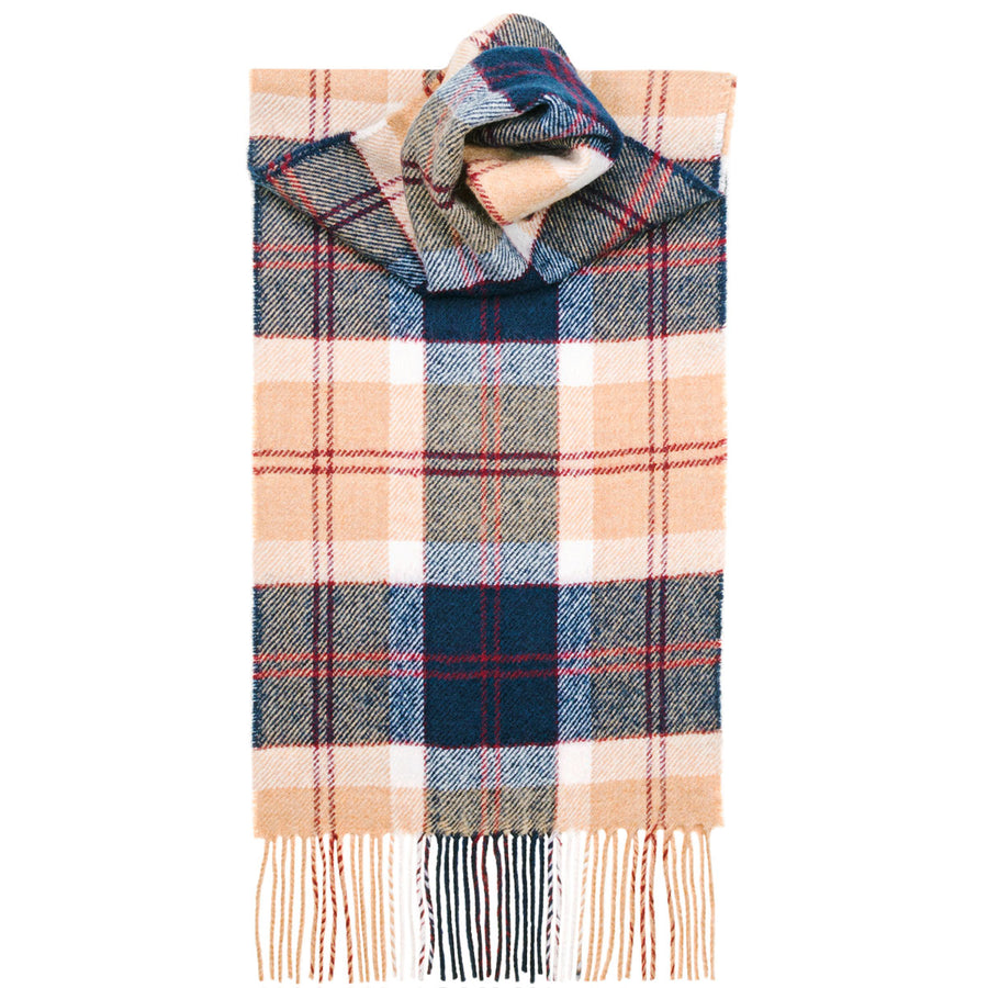 Bannockbane Navy Tartan Scarf - Anderson Kilts