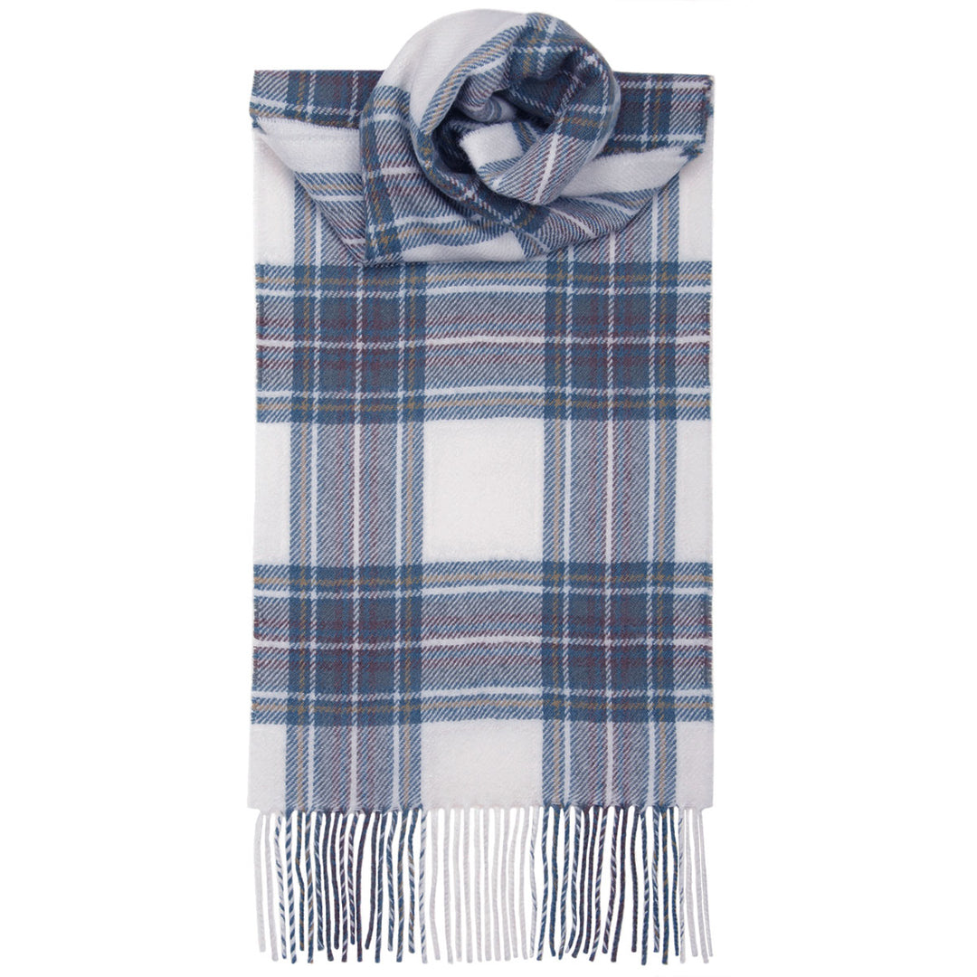 Stewart Blue Dress Tartan Scarf - Anderson Kilts