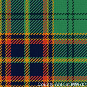 8 Yard Hand Made Kilt - Irish County Tartans - Anderson Kilts