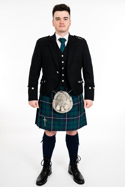 Argyll package deal - Kilt outfit to buy feat Modern Douglas tartan kilt from Anderson Kilts
