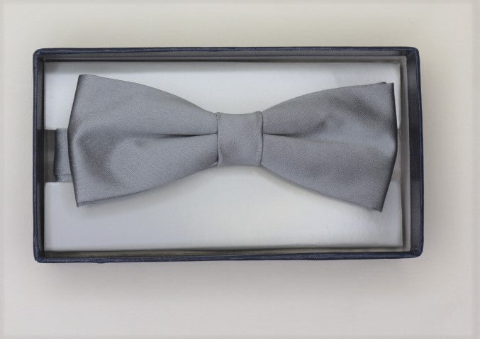 Silver Bow Tie - Anderson Kilts