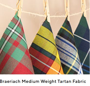 Lochcarron mediumweight clan tartans