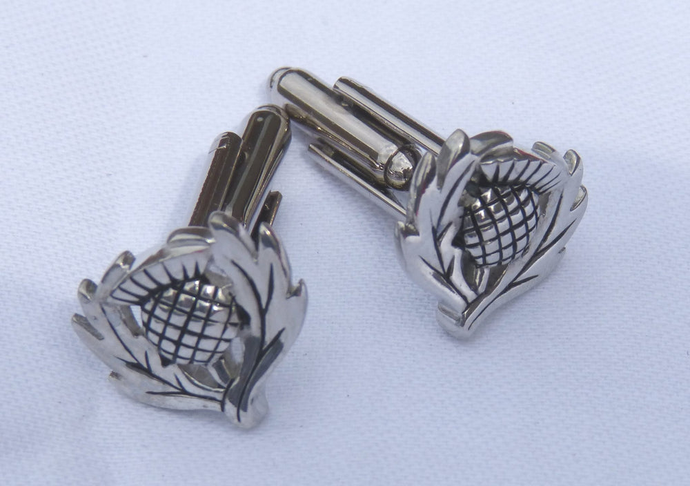 Dress Thistle Cufflinks - Anderson Kilts