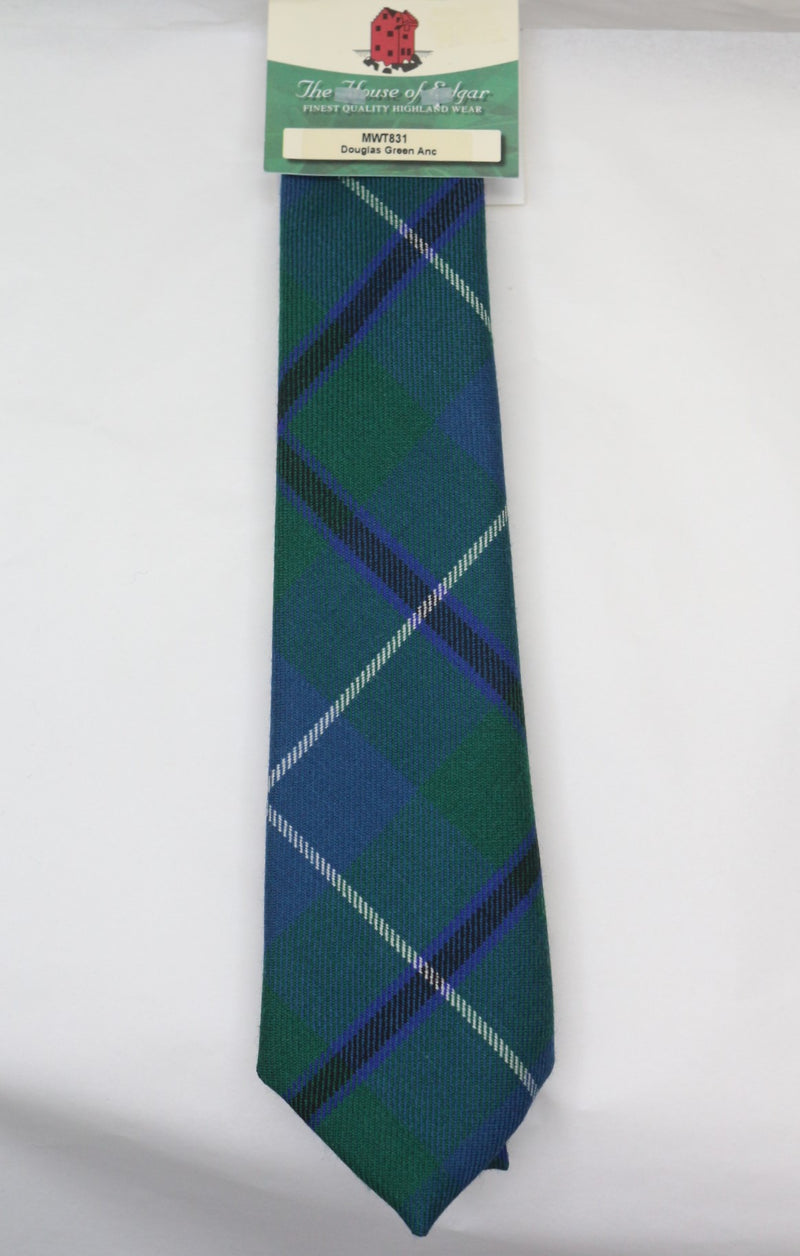 Douglas Ancient Tartan Tie from House of Edgar weavers- Anderson Kilts
