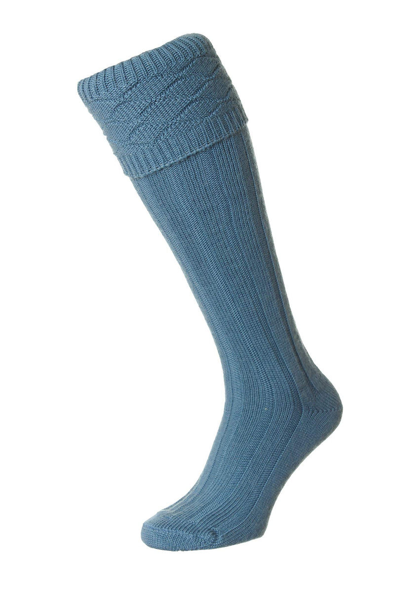 Kilt Socks - Lovat Blue