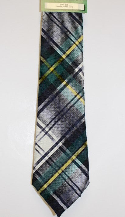 Gordon Dress Tartan Tie - Anderson Kilts