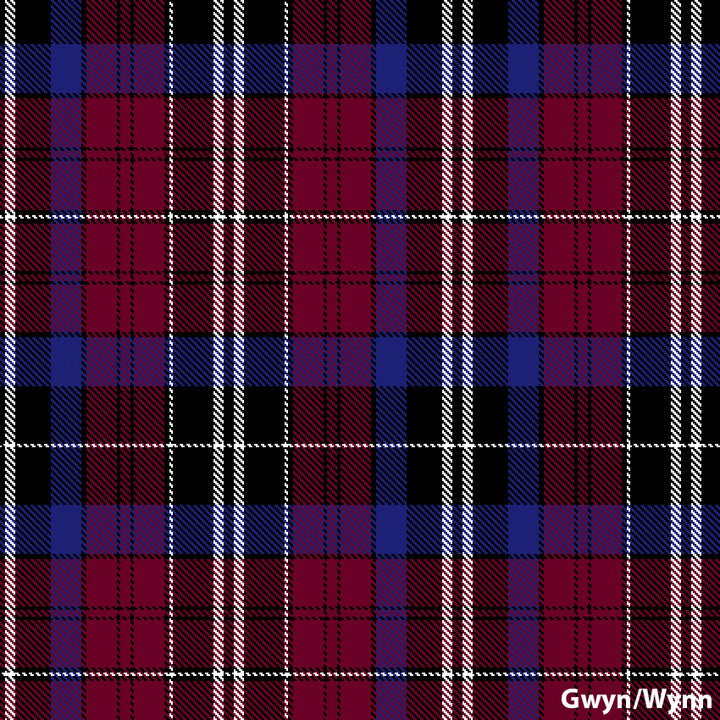 8 Yard Hand Made Kilt - Welsh Surname Tartans - Anderson Kilts