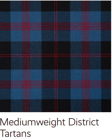 HOE Mediumweight District tartans