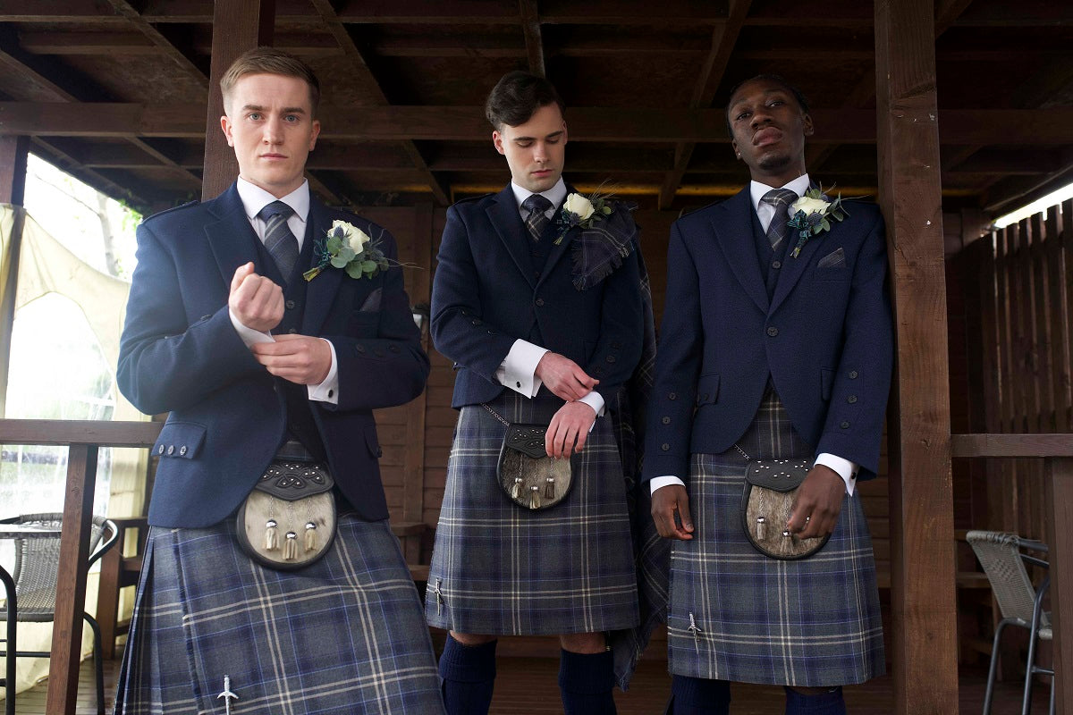 Fashion royal navy kilt