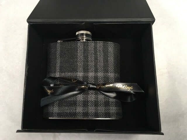 6oz Tartan Hip Flask - Made in tartan of your choice