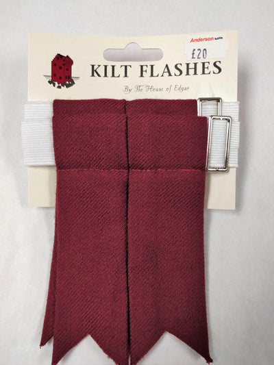 Burgundy Flashes - Anderson Kilts