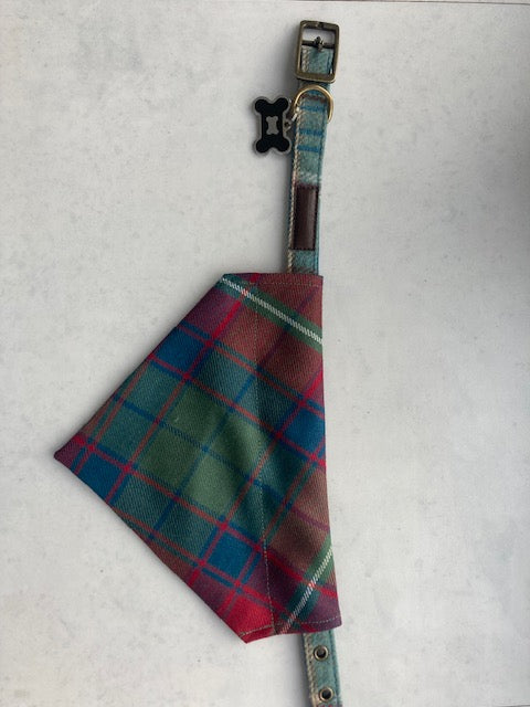 Doggy tartan bandana