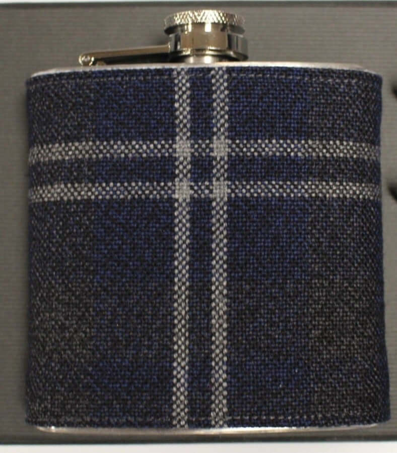 Grey Galloway hip flask