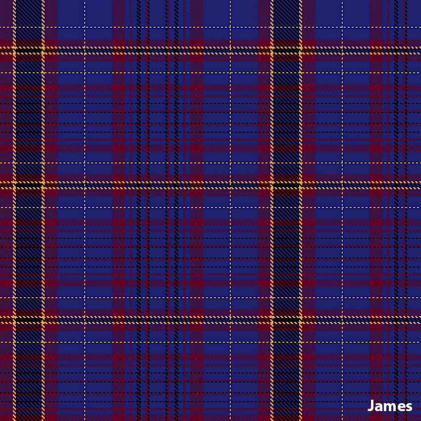 8 Yard Hand Made Kilt - Welsh Surname Tartans - Anderson Kilts