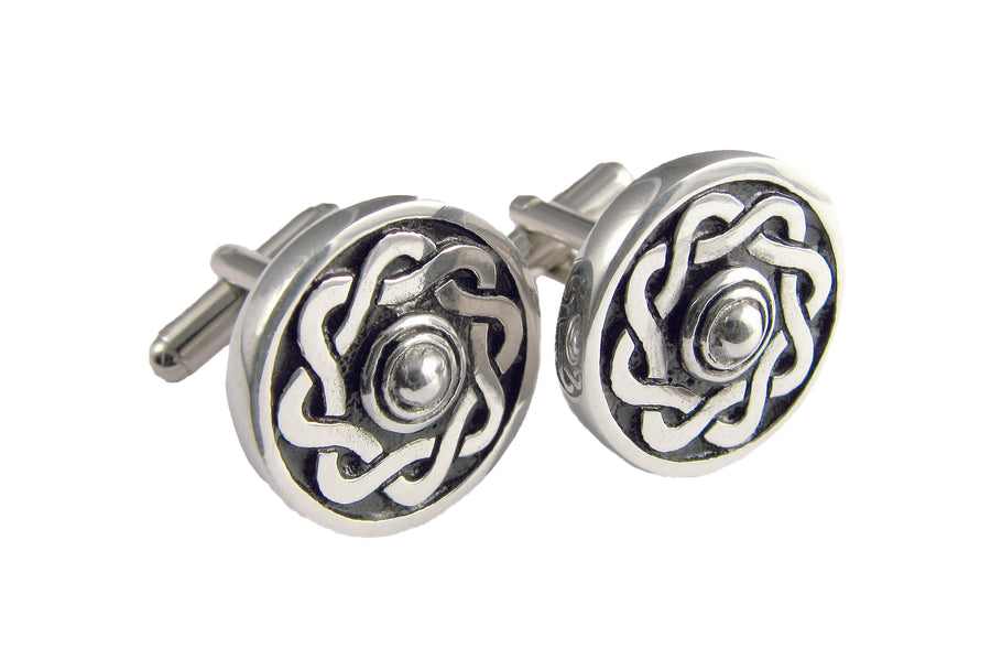 Celtic Knotwork Cufflinks - Anderson Kilts