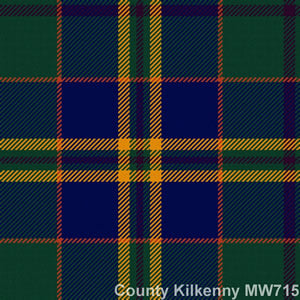 8 Yard Hand Made Kilt - Irish County Tartans - Anderson Kilts