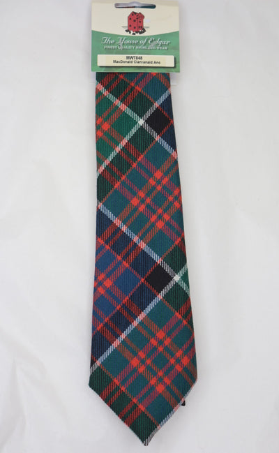 MacDonald of Clanranald Ancient Tartan Tie - Anderson Kilts