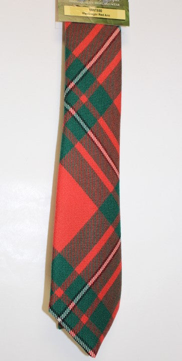 MacGregor Red Ancient Tartan Tie - Anderson Kilts