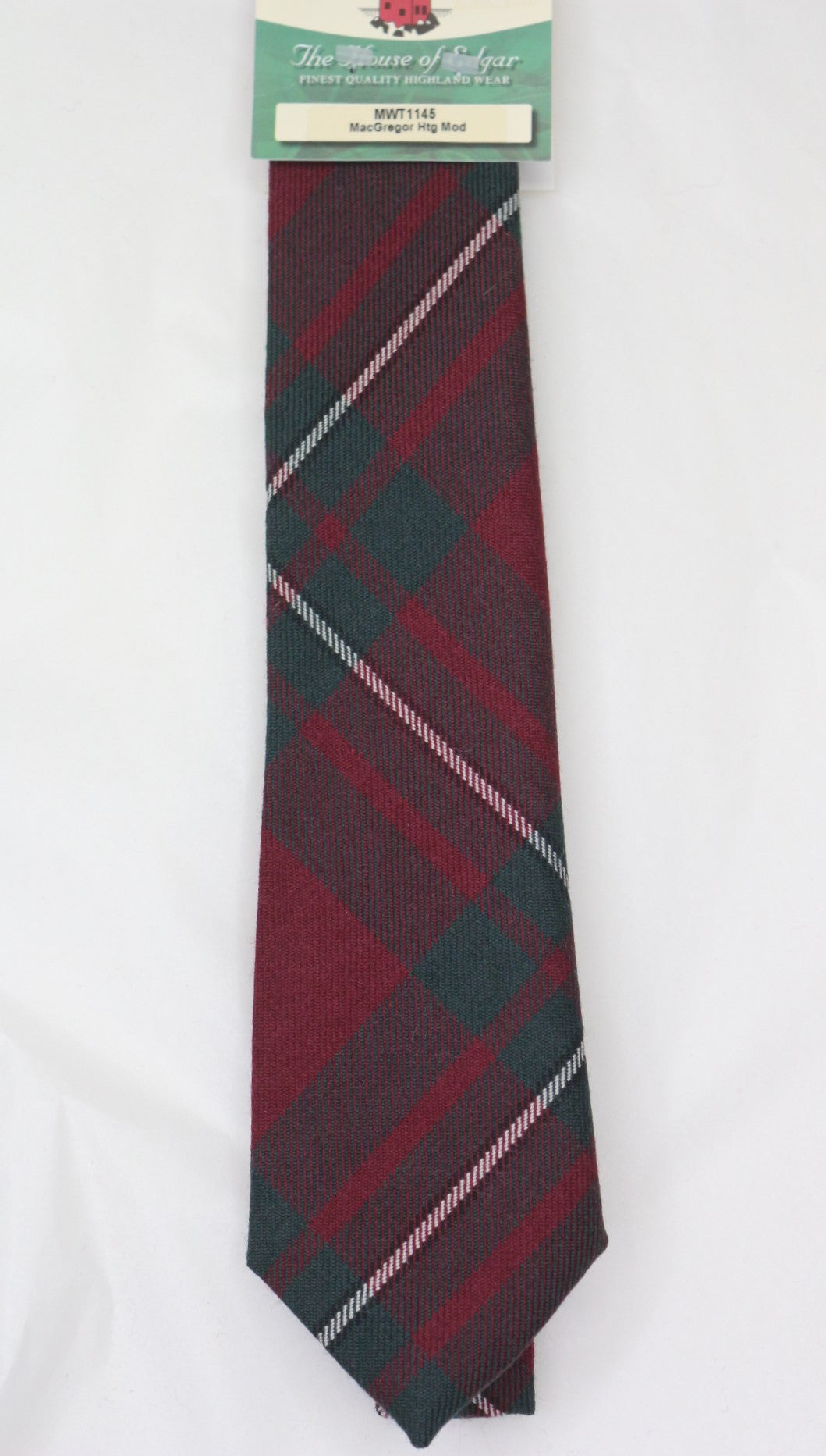 MacGregor Modern Hunting Tartan Tie - Anderson Kilts