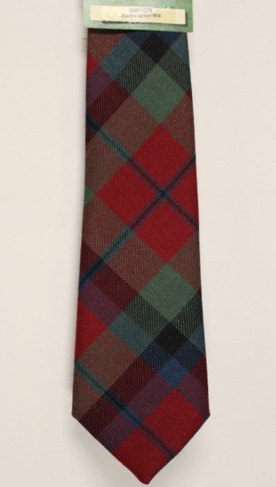 MacNaughton Muted Tartan Tie - Anderson Kilts