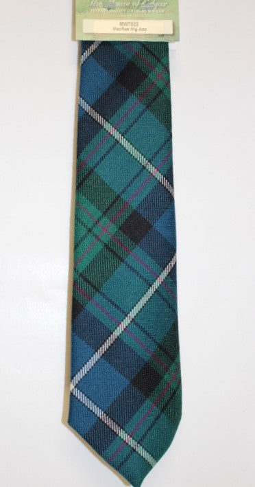 MacRae Hunting Ancient Tartan Tie - Anderson Kilts