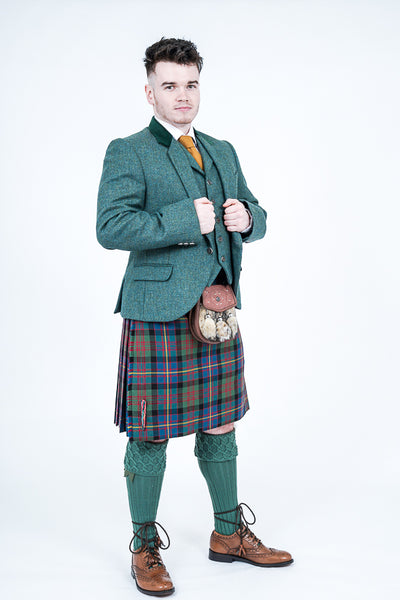 Lovat green tweed crail outfit