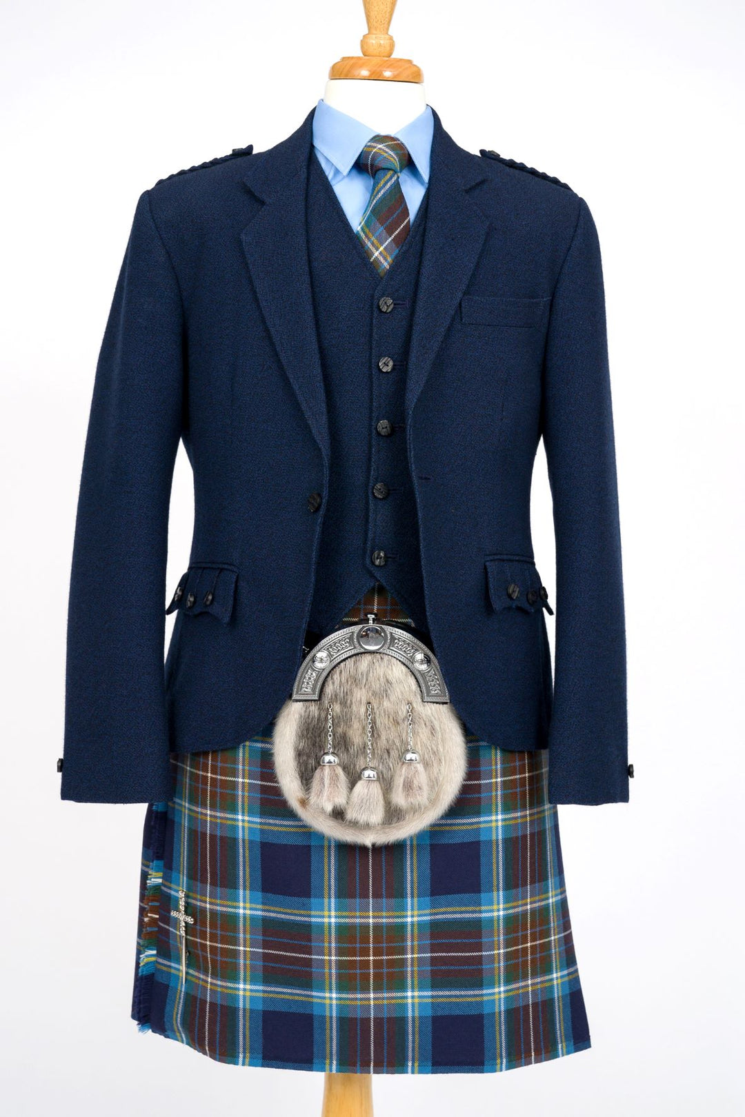 Boys Navy crail hire Outfit