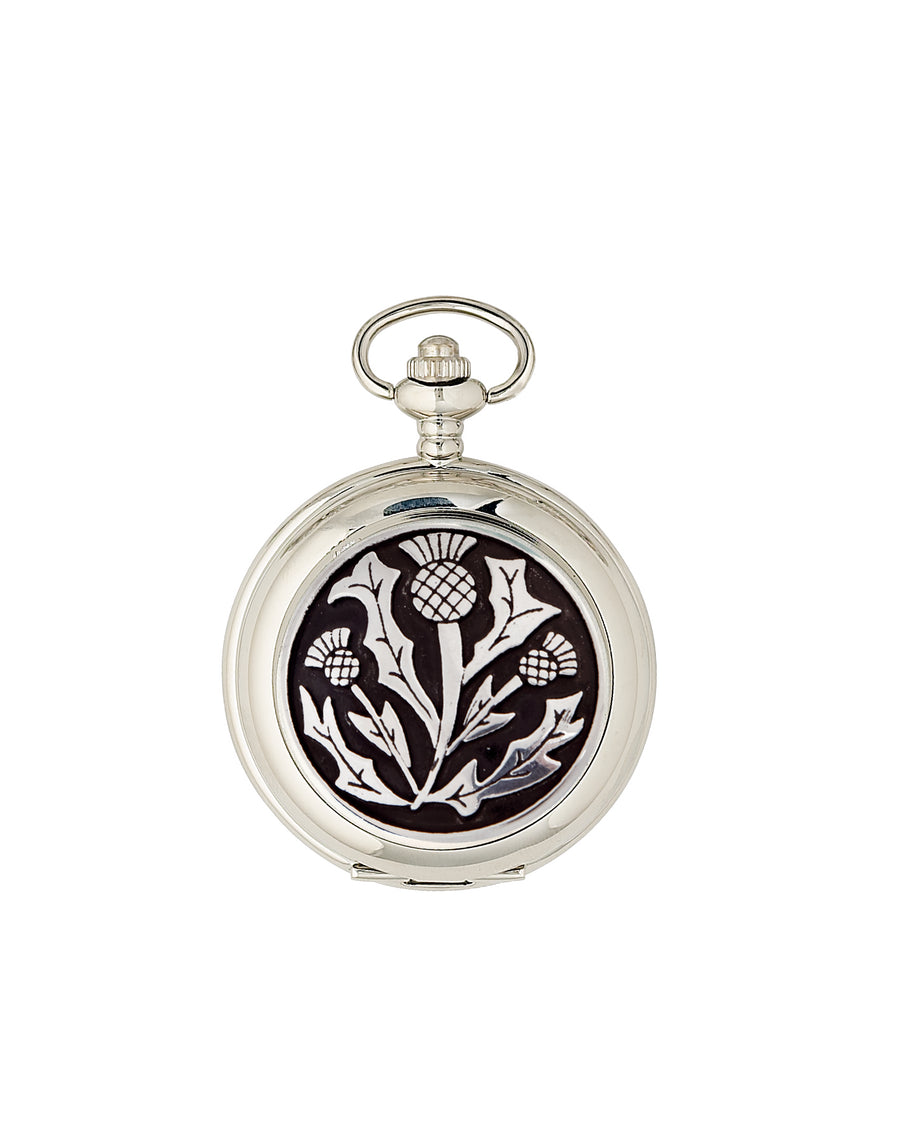 Thistle Quartz Pocket Watch - PW114Q - Anderson Kilts