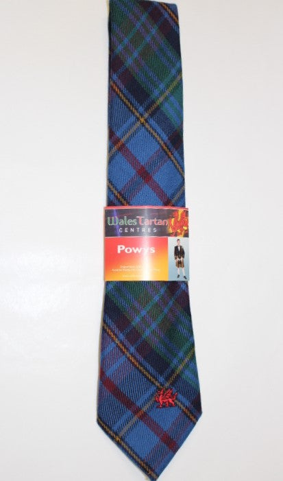 Powys Welsh Tartan Tie - Anderson Kilts