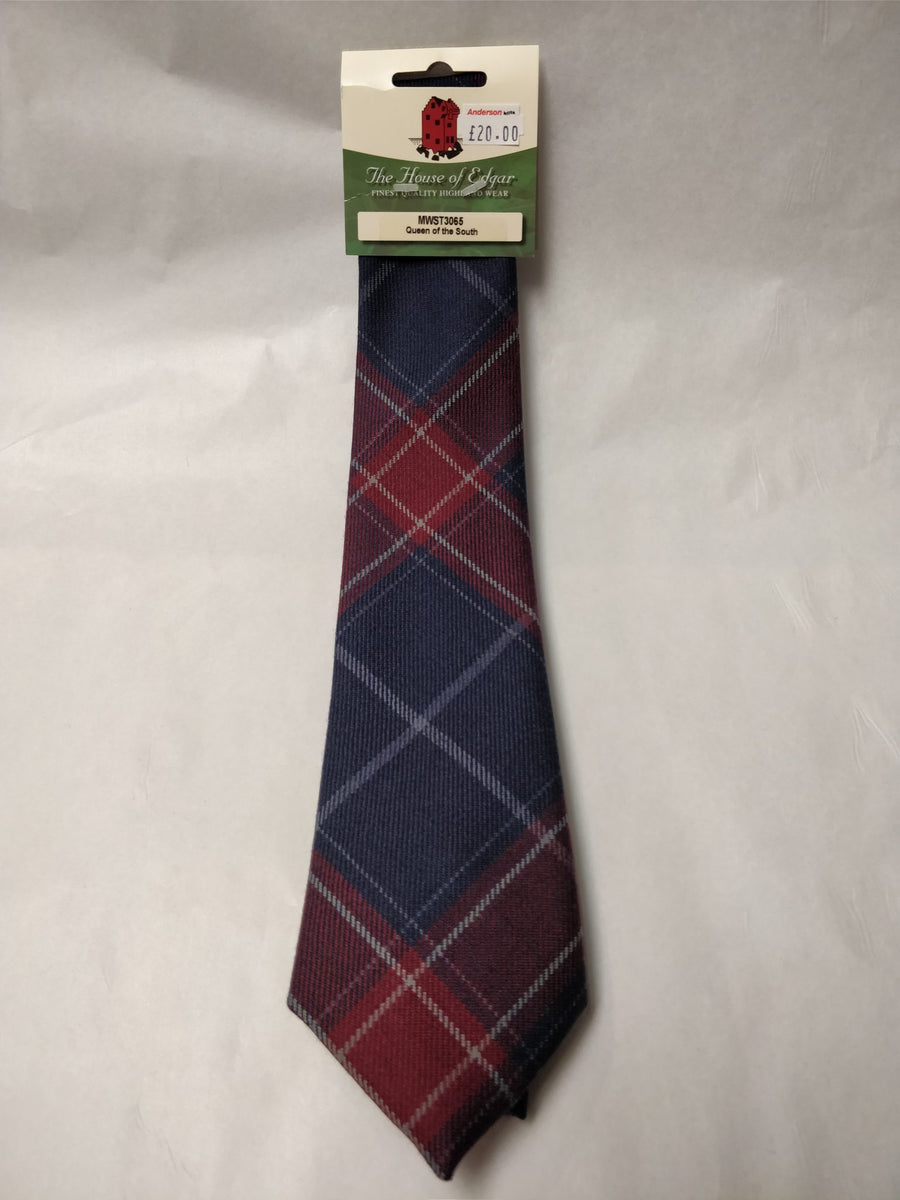 Queen of the South Tartan Tie - Anderson Kilts