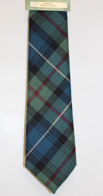 Robertson Hunting Muted Tartan Tie - Anderson Kilts