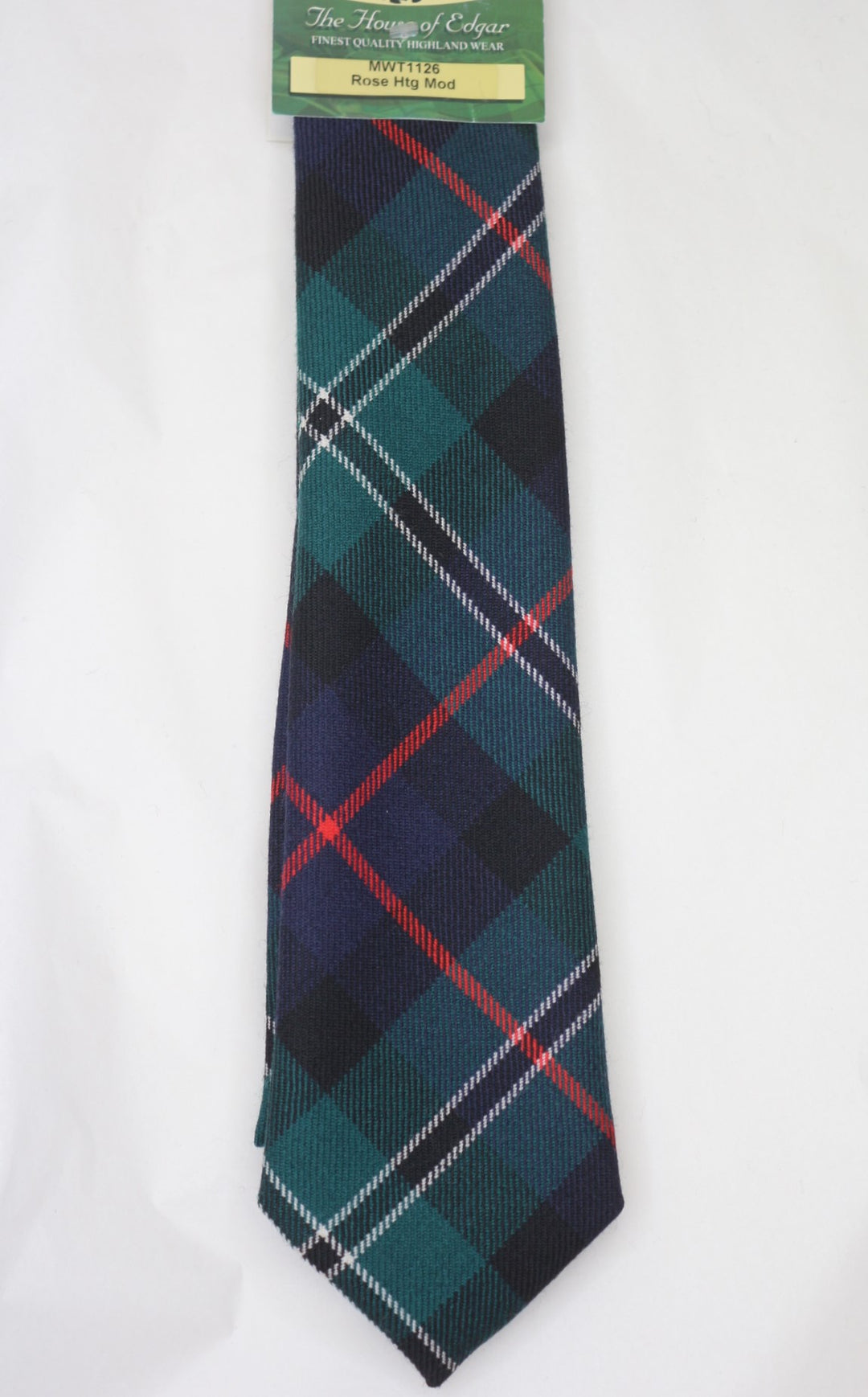 Rose Modern Hunting Tartan Tie - Anderson Kilts