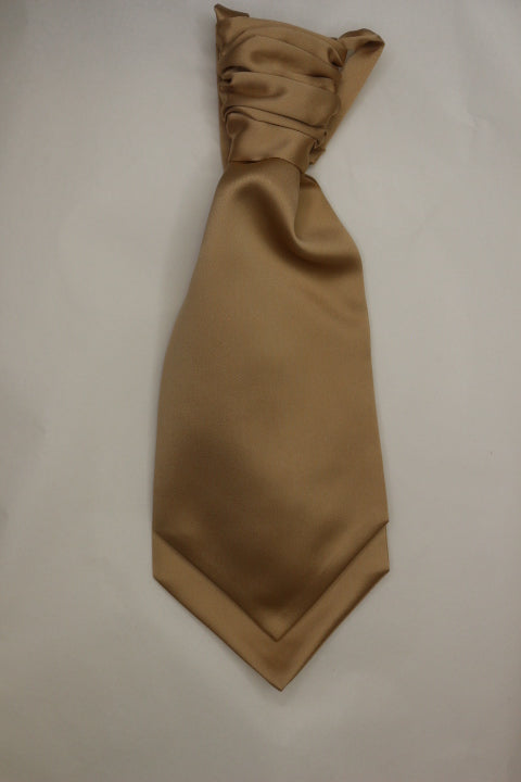 Beige ruche cravat - Anderson Kilts