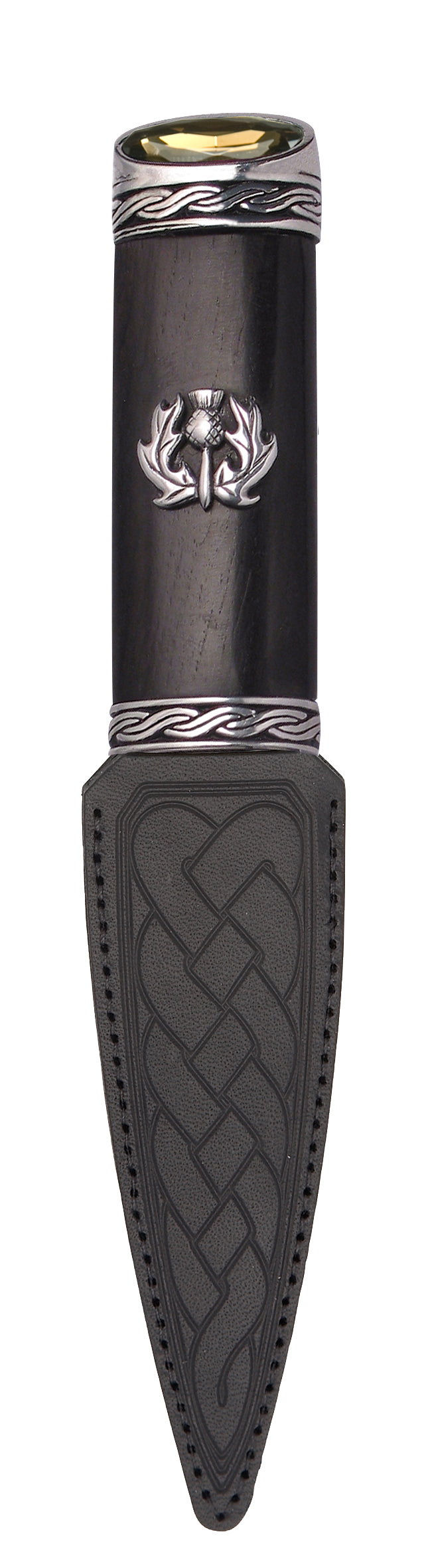 Thistle Motif Sgian Dubh - SD50 - Anderson Kilts