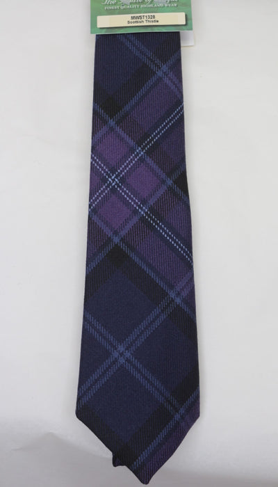 Scottish Thistle Tartan Tie – Anderson Kilts