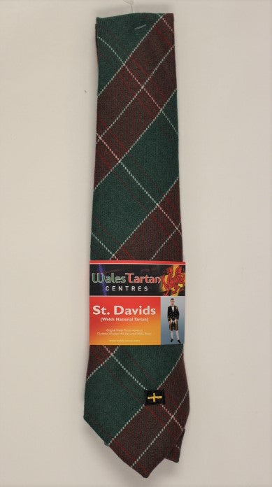 St. Davids Welsh Tartan Tie - Anderson Kilts