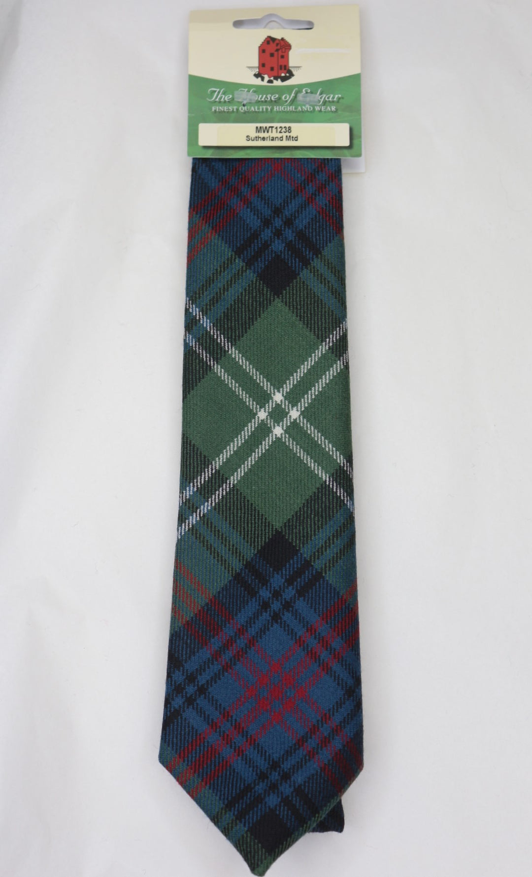 Sutherland Muted Tartan Tie - Anderson Kilts