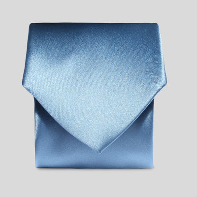 Mens airforce Blue Satin Tie