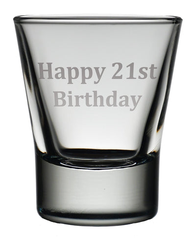 Engraved Dram Glass - Personal Message - Anderson Kilts